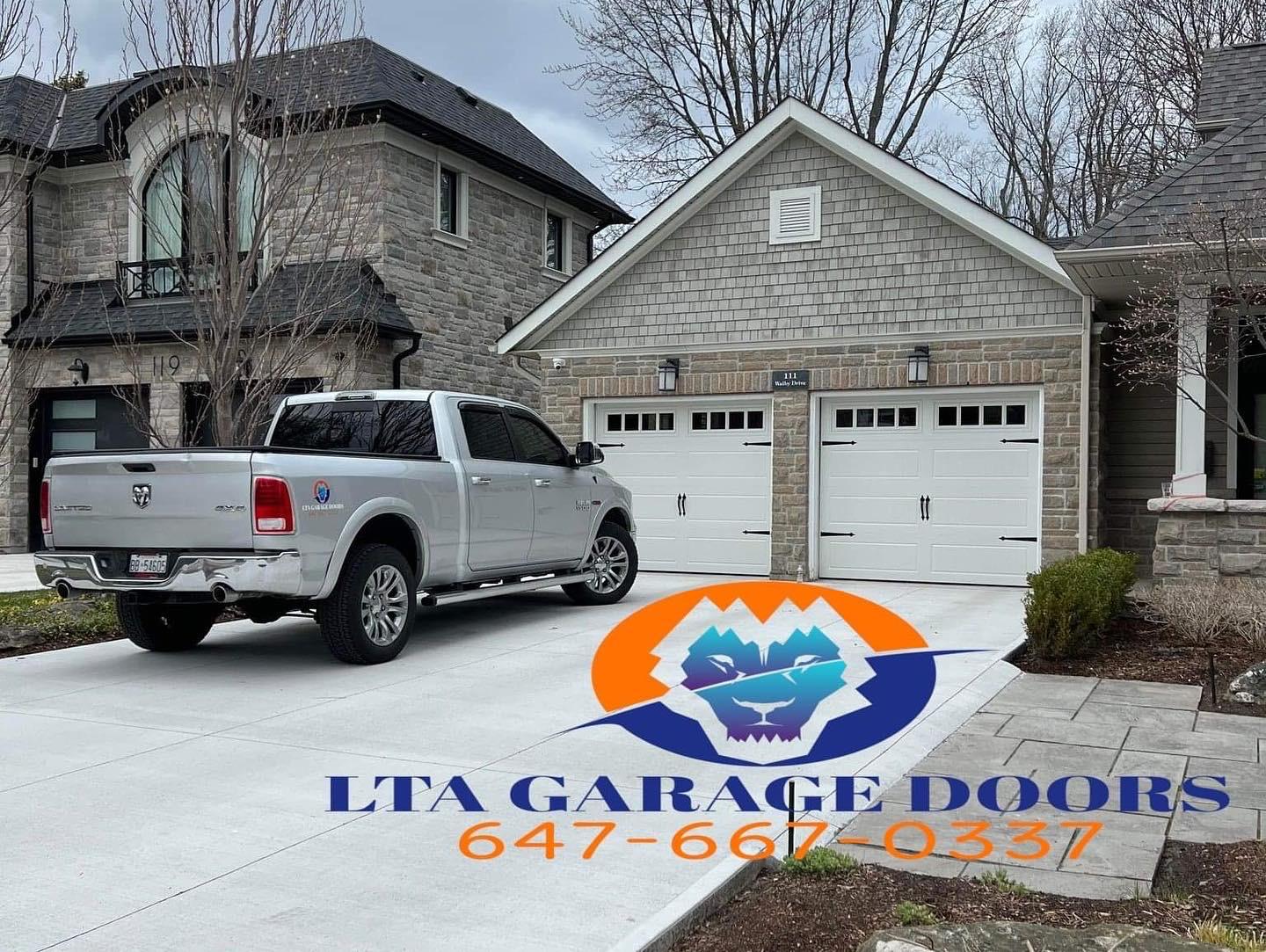 White Door And Truck