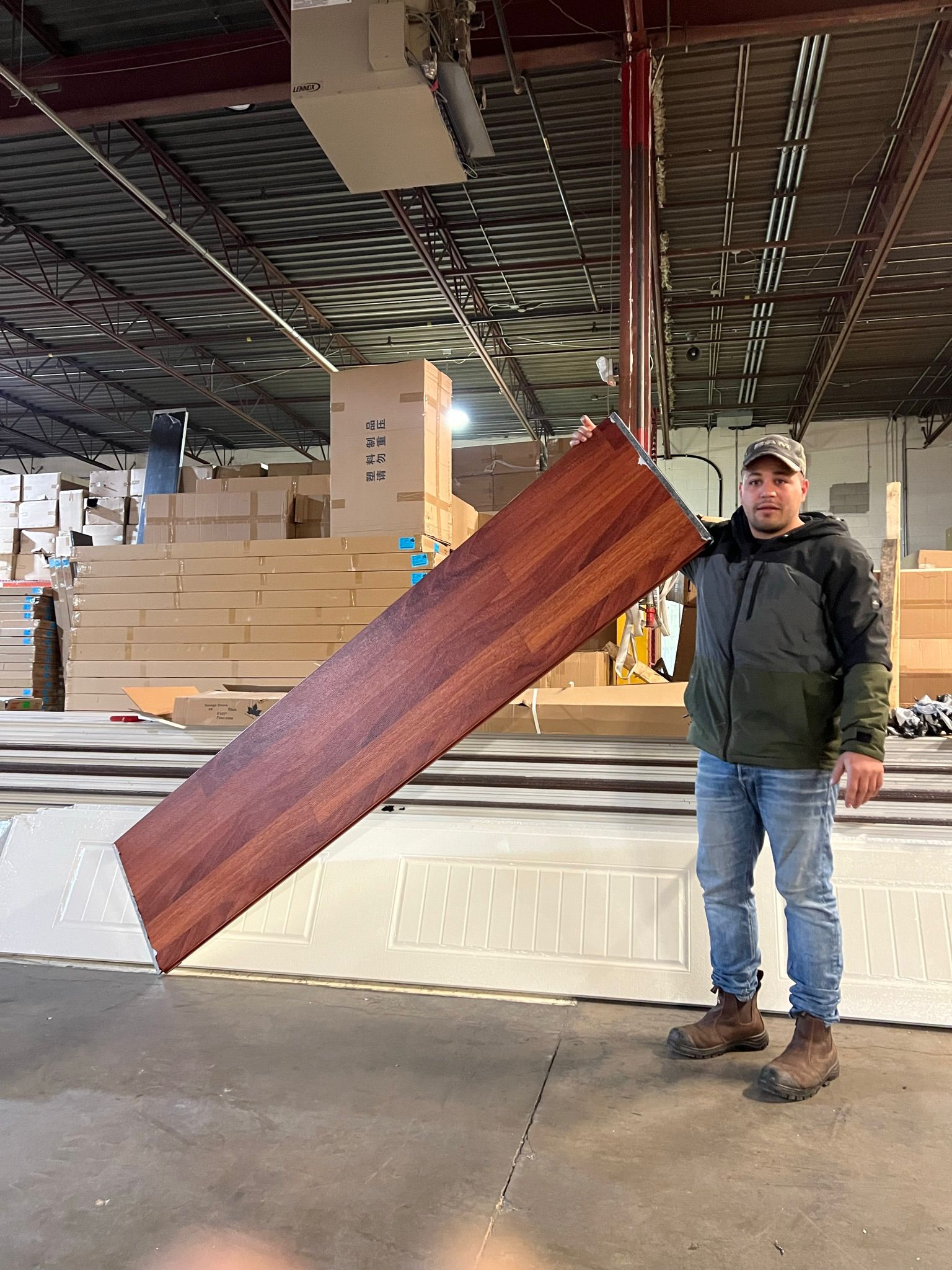 New Garage Door Panel